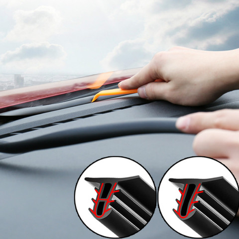 Car Dashboard Sealing Strips Sound Insulation 2022 hot Accessories For Renault Koleos Clio Scenic Megane Duster Sandero Captur ► Photo 1/6