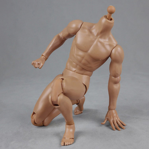 New 1/6 Scale 2.0 Muscle Male Body BD003 /BD004 Wide Shoulder Normal/High Version Action Figure Skin color ► Photo 1/5
