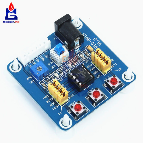 PIC12F675 Development Board Learning Board Breadboard with Outside Reset Button 5V ► Photo 1/5