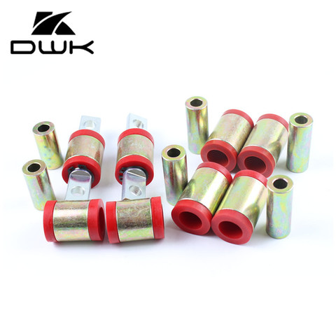 High Performance Polyurethane Rear Upper And Lower Control Arm Bushing Kit For Honda Civic EK 96-00 ► Photo 1/2