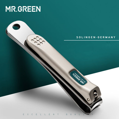 MR.GREEN stainless steel nail clippers trimmer pedicure care nail clippers professional fish scale nail file nail clipper tools ► Photo 1/6
