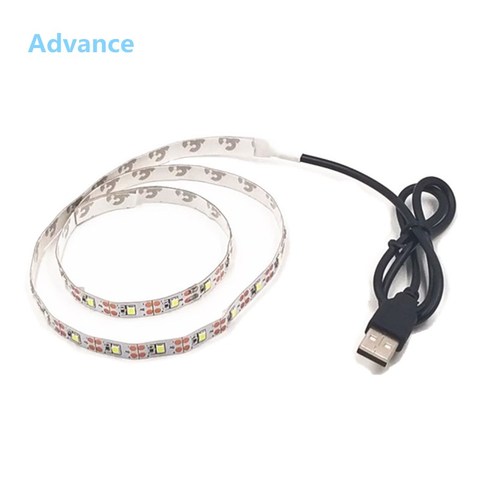 5M USB LED Strip Light 5V 3528 1 Meter 5 Meter Yellow Cool White Pink Green Blue Red SMD Ribbon Ceiling Cabinet Light waterproof ► Photo 1/5