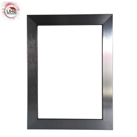 UKE Square anodized aluminum frame for kitchen cabinet glass door and window aluminium framed sliding glass door ► Photo 1/1