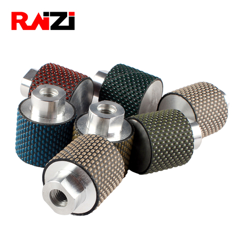Raizi 2 Inch Diamond Dry Polishing Drum Wheel For Bowl Holes On Granite Marble Countertop 50 mm Grit 50-3000 angle grinder wheel ► Photo 1/6