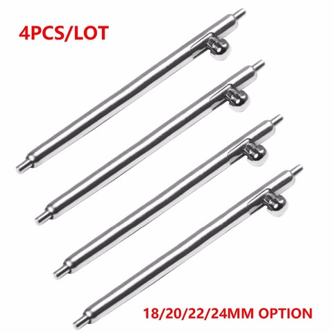 18mm 20mm 22mm 24mm Quick Release Spring Bars Pins For Sumsung Gear S2 S3 Pins Watch Strap Replacement Band-  4Pcs/lot ► Photo 1/6