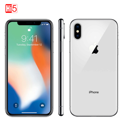 Original Unlocked Apple iPhone X Face ID 64GB/256GB ROM 3GB RAM 5.8 inch Hexa Core iOS A11 12MP Dual Back Camera 4G LTE ► Photo 1/1