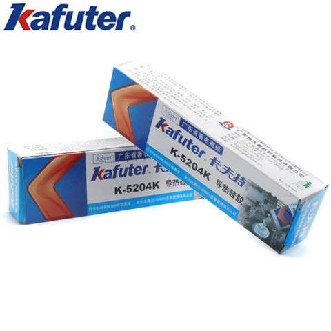 New Kafuter 80g k-5204k LED thermal conductive silicone CPU bonding adhesive quick-drying thermal silica curable coefficient 1.6 ► Photo 1/6