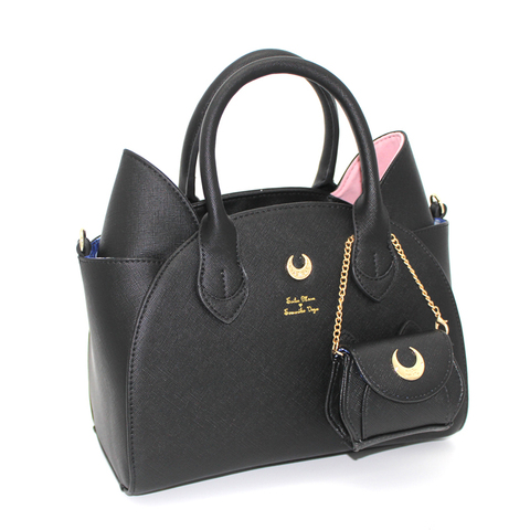 Buy Online Sailor Moon Bag Samantha Vega Luna Women Handbag th Anniversary Cat Ear Shoulder Bag Hand Bag Alitools