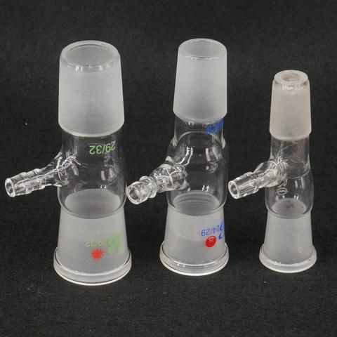 14/23 19/26 24/29 29/32 Ground Joint Female to Male Laborotary Glass Transfer Gas Adapter ► Photo 1/5