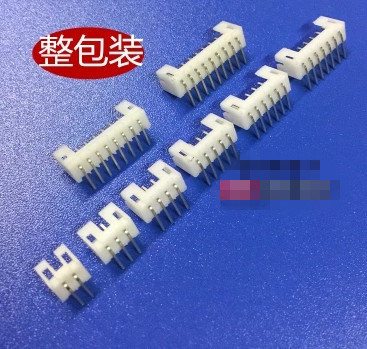 50PCS PH2.0 Connector 2.0MM Pitch Male Pin Header 2P 3P 4P 5P 6P 7P 8P 9P 10P Right Angle needle FOR PCB BOARD PH 2MM ► Photo 1/1