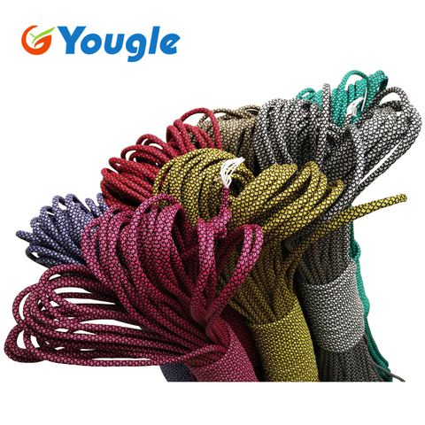 YOUGLE 550 Paracord  Paracord Parachute Cord Lanyard Rope Tent Guyline Mil Spec Type III 7 Strand Core 50-100 FT 215 Colors ► Photo 1/6