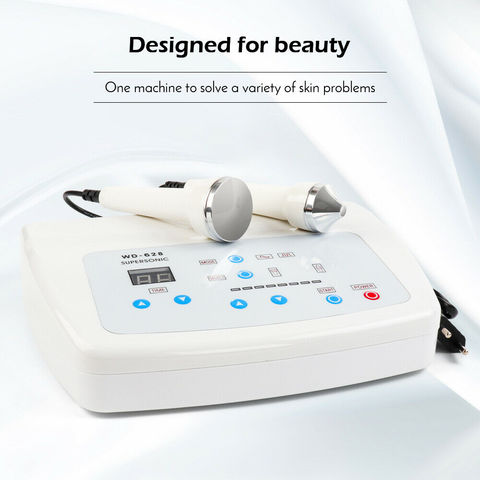 Pro 1Mhz 3MHz Ultrasonic Facial Machine Anti Aging Skin Lifting Salon Spa Beauty  Skin Care machine With Eliminate freckles ► Photo 1/1