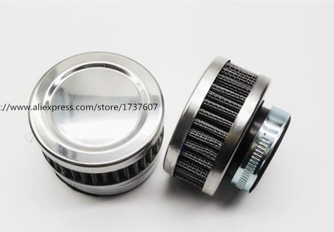 1pcs Stainless Ring Motorcycle Air Filter 32MM 35MM 38MM 48MM 54MM 60MM Cleaner For SR400  CB550 CB750 Kawasaki KZ650 ► Photo 1/6