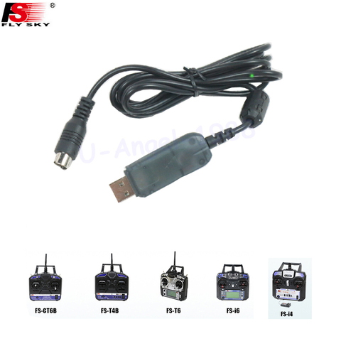 Firmware Upgrade Download Data Cable For Flysky fly sky FS I6 FS-I6 RC Transmitter Dropship ► Photo 1/4