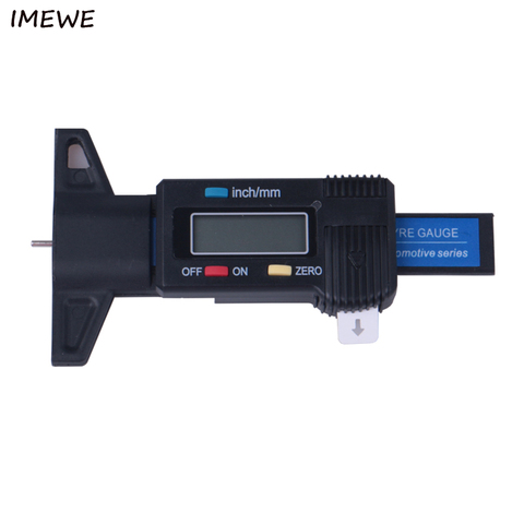 Car Tire Digital Tire Tread Depth Tester Gauge Meter Measurer Motorcycle Trucks  0-25.4mm Meter Measurer Tool ► Photo 1/1