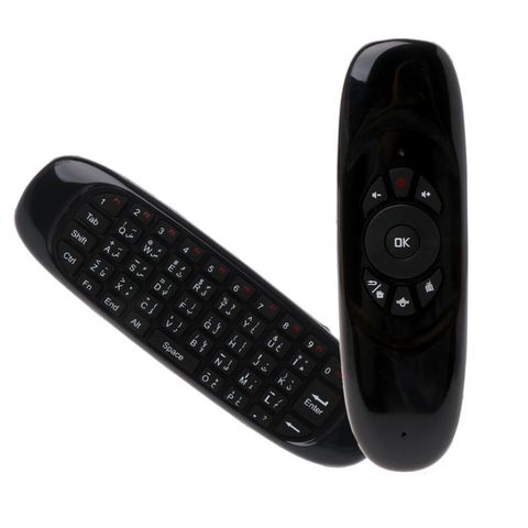 Russian English C120 Fly Air Mouse 2.4G Mini Wireless Keyboard Rechargeable Remote Control for PC Android TV Box ► Photo 1/1