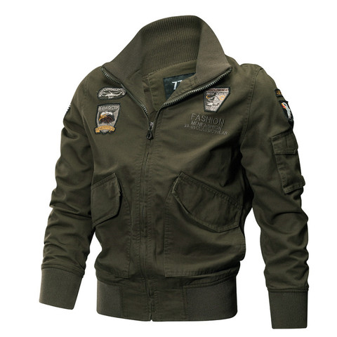 Military Jacket Men Winter Cotton Jacket Coat Army Pilot Jackets