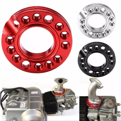 28mm 90 110 125cc ATV Pit Dirt Bike Carburetor Inlet Manifold Adjuster Spinner Plate Aluminum Alloy Random Color ► Photo 1/6