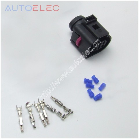 1kit 6PIN PLUG 1J0973713 CONNECTOR case 000979132E for VW AUDI Seat Skoda  Wiper Washer Fluid Pump Pigtail Wiring Plug Connector ► Photo 1/1