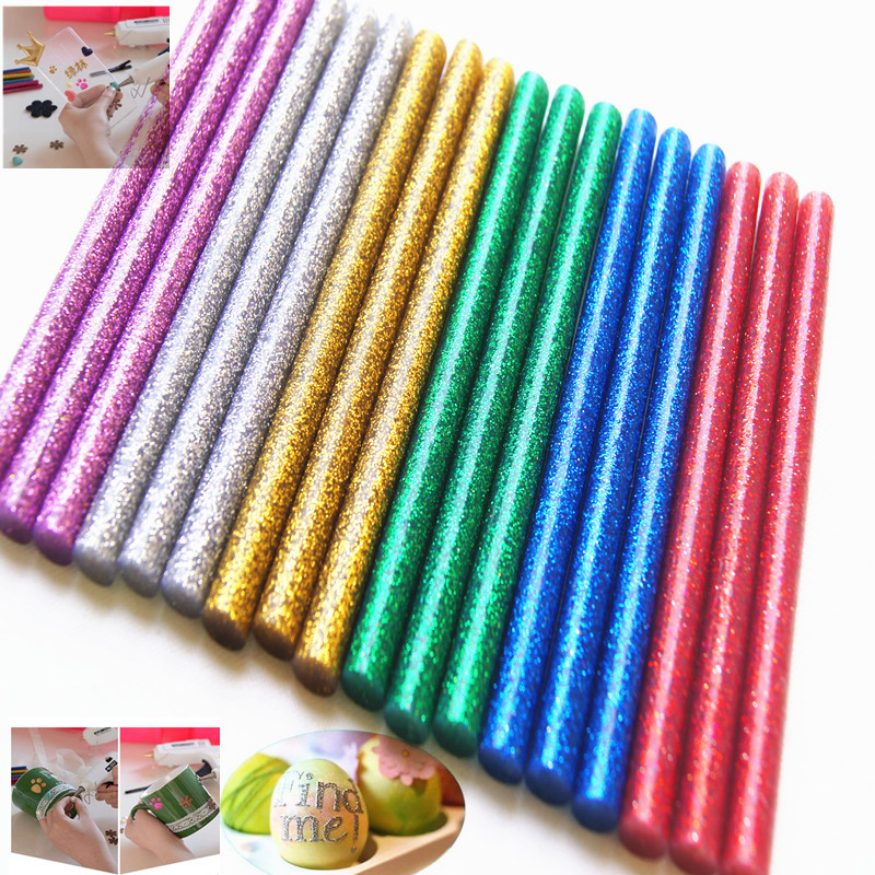10pcs Colored Hot Melt Glue Sticks 7 X 100mm Glitter Powder Adhesive  Professional Electric Glue Gun Christmas Crafts DIY Repair - Price history  & Review, AliExpress Seller - Keep Yourselves Dreaming Store