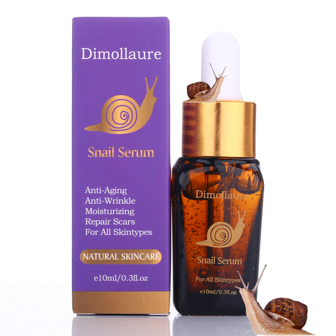 Dimollaure Snail Serum Hyaluronic Acid Essence Face Cream Moisturizing Acne Treatment Skin Care Repair Whitening Anti-Aging ► Photo 1/6