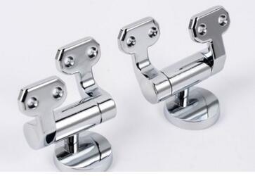 toilet cover parts quality zink alloy metal buffer hinge with toilet cap fixing srews ► Photo 1/1