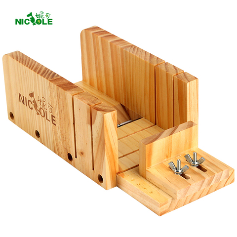 Adjustable Soap Cutter Wood Box Multifunction Cutting and Beveler Planer Tool for Handmade Soaps Making ► Photo 1/6
