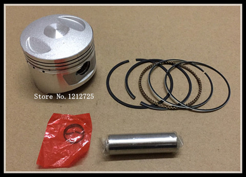 Loncin motorcycle CB200 LC200 CG200 LV163ML-2 Piston ring assembly Piston diameter 63mm Piston pin 15mm Convex top Water-cooled  ► Photo 1/6