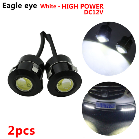 2pcs Reverse Sensor Laser LED Eagle Eye 12V 7W DRL LED Auto Car Door Light Waterproof for Toyota Renault Opel BMW LADA etc ► Photo 1/6