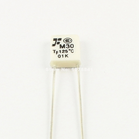 10 Pcs Per Lot New M30 TF 125 Degree Thermal Fuse 2A ► Photo 1/4