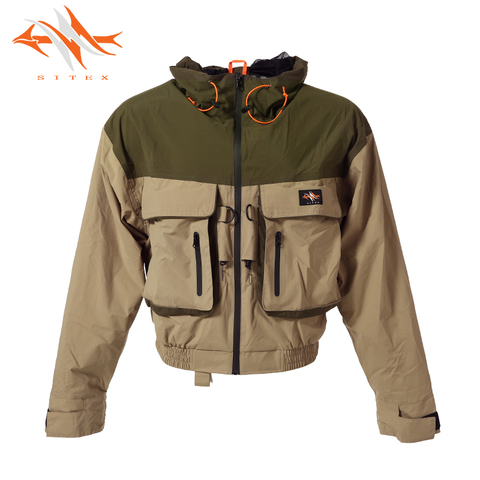 2022 sitex men's Fly Fishing Jacket Waterproof Fishing Wader Jacket Clothes Breathable Hunting clothing Wading Jacket ► Photo 1/6