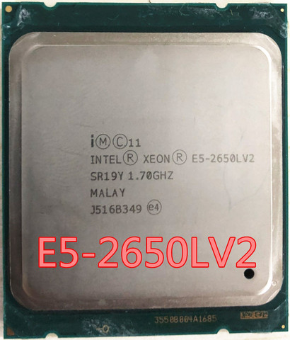 Intel Xeon E5-2650LV2 CPU SR19Y 1.70GHz 10-Core 25M LGA2011 E5-2650LV2 E5 2650L V2 processor free shipping E5-2650L V2 ► Photo 1/1