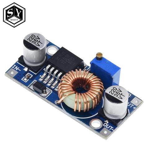 1PCS Great IT XL4005 DSN5000 Beyond LM2596 DC-DC adjustable step-down 5A power Supply module,5A Large current Large power ► Photo 1/6