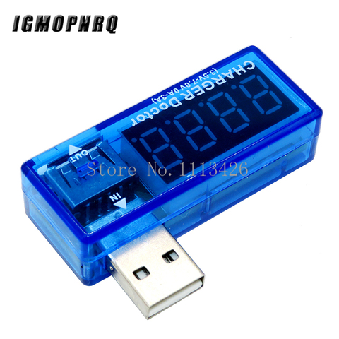 Digital USB Mobile Power Charging Current Voltage Tester Meter Mini USB Charger Doctor Voltmeter Ammeter ► Photo 1/2