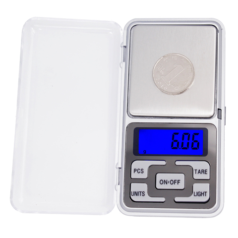 10pcs/lot 500g 0.01g LCD Display with backlight Mini Electronic Digital Jewelry Pocket Balance Weighing Scale 30% off ► Photo 1/6