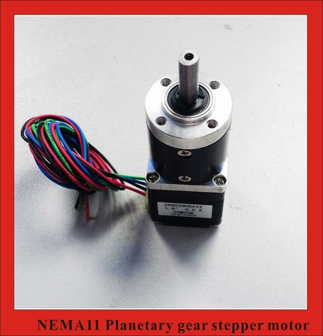 100:1 Nema11 Planet Gearbox Stepper Motor length 28mm Nema 11 Geared Stepper Motor  ► Photo 1/1