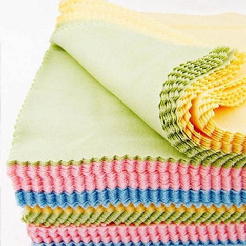 20 Pc Cleaning Mobile Phone Screen  Portable Micro Fiber Eyeglass Cleaning Cloth  Glasses Accessories Home Cleaning Cloth ► Photo 1/6