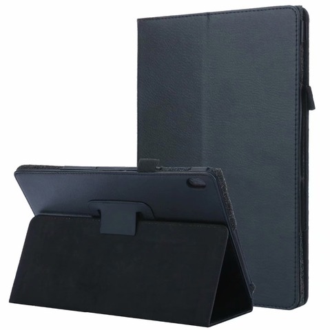 Tablet Cover For Lenovo TAB E10 TB-X104F 10.1 Funda PU Leather Smart Flip Stand Case For Lenovo Tab E10 TB-X104F 10.1 inch +pen ► Photo 1/6