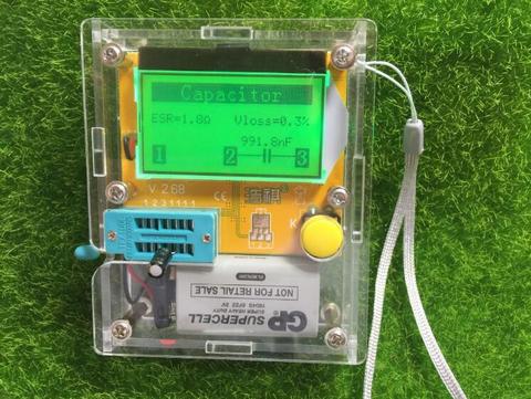 Mega328 Digital Transistor Tester Diode Triode Capacitance resistance ESR Meter MOS PNP NPN LCR ► Photo 1/6