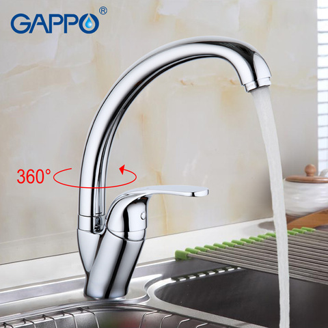 GAPPO kitchen mixer faucet kitchen water tap Brass faucet water mixer kitchen faucet sink water single handle bathroom tapGA4135 ► Photo 1/6