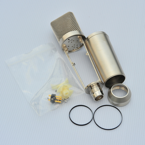 High quality silver mircophone body shell for all kinds of brand professional condenser microphone and DIY  player ► Photo 1/6