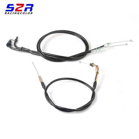 Throttle Cable For YAMAHA YBR125 YB125 YBR YB 125 YB125Z YB125G Two Throttle Oil Cables Line Separate Double Throttle Lines ► Photo 1/6