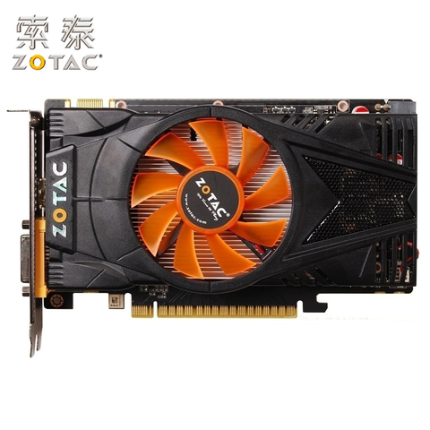 Original ZOTAC GeForce GTX 550Ti-1GD5 Graphics Card Thunder PB For NVIDIA GTX500 GTX550 1GD5 1G Video Cards 192bit GDDR5 Used ► Photo 1/1