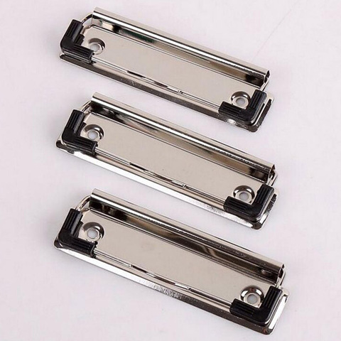 Portable New 10pcs Metal Board Clips Strong Stationery Clip 10cm School Office Document Metal Clip Accessories With Clips ► Photo 1/6