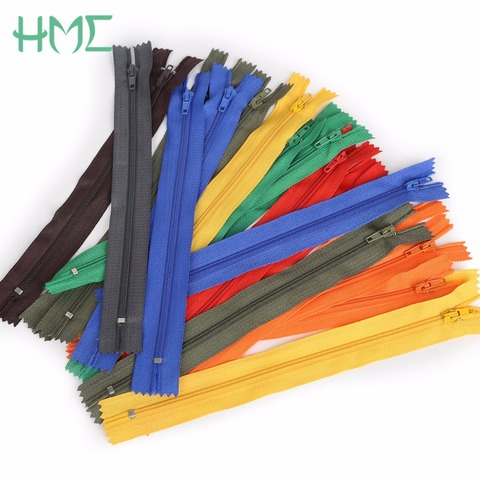 New Arrival 10pcs 20cm Length Nylon Coil Zippers Tailor Garment Sewing Accessories ► Photo 1/6