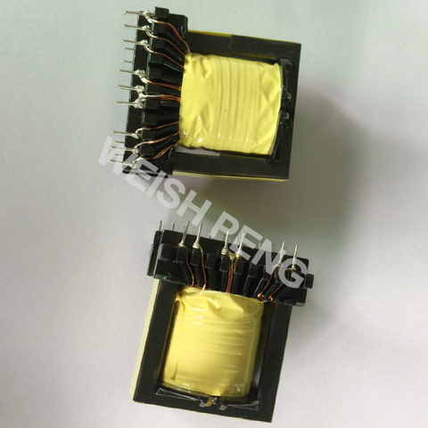 EC49 magnet Ferrite Core Pure copper ETD49 vertical high-frequency transformer for 1500W inverter DC24V AC220V ► Photo 1/3