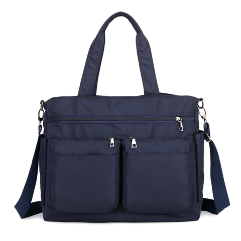 New Women Handbags Fashion Waterproof Oxford Tote Casual Nylon Shoulder Bag Mummy Large Capacity Canvas Top-handle Messenger Bag ► Photo 1/6