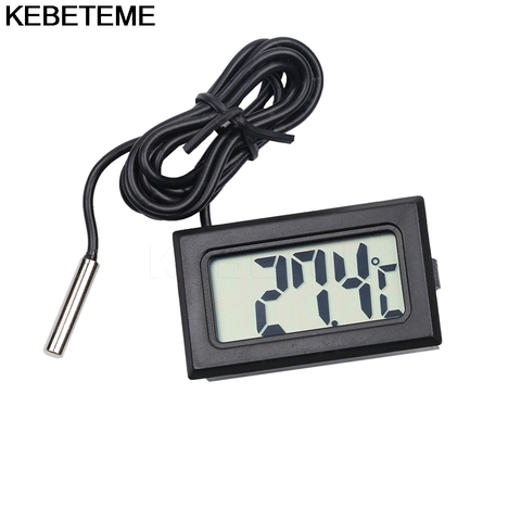 Mini Digital LCD Thermometer Fridge Temperature Sensor Freezer Thermometer for KitChen Bar Use ► Photo 1/5