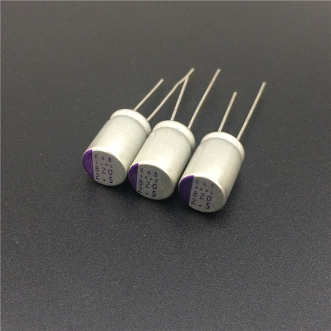10pcs 820uF 2.5V SANYO OS-CON SEPC 8x13mm Ultra Low ESR 2.5V820uF For Motherboard Solid Capacitors ► Photo 1/2