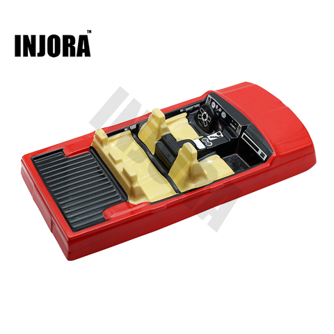 INJORA RC Car Interior Decoration for 1/10 Axial SCX10 II 90046 90047 Traxxas TRX4 Body Car Shell ► Photo 1/1